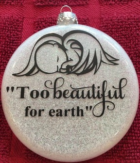 early miscarriage ornament